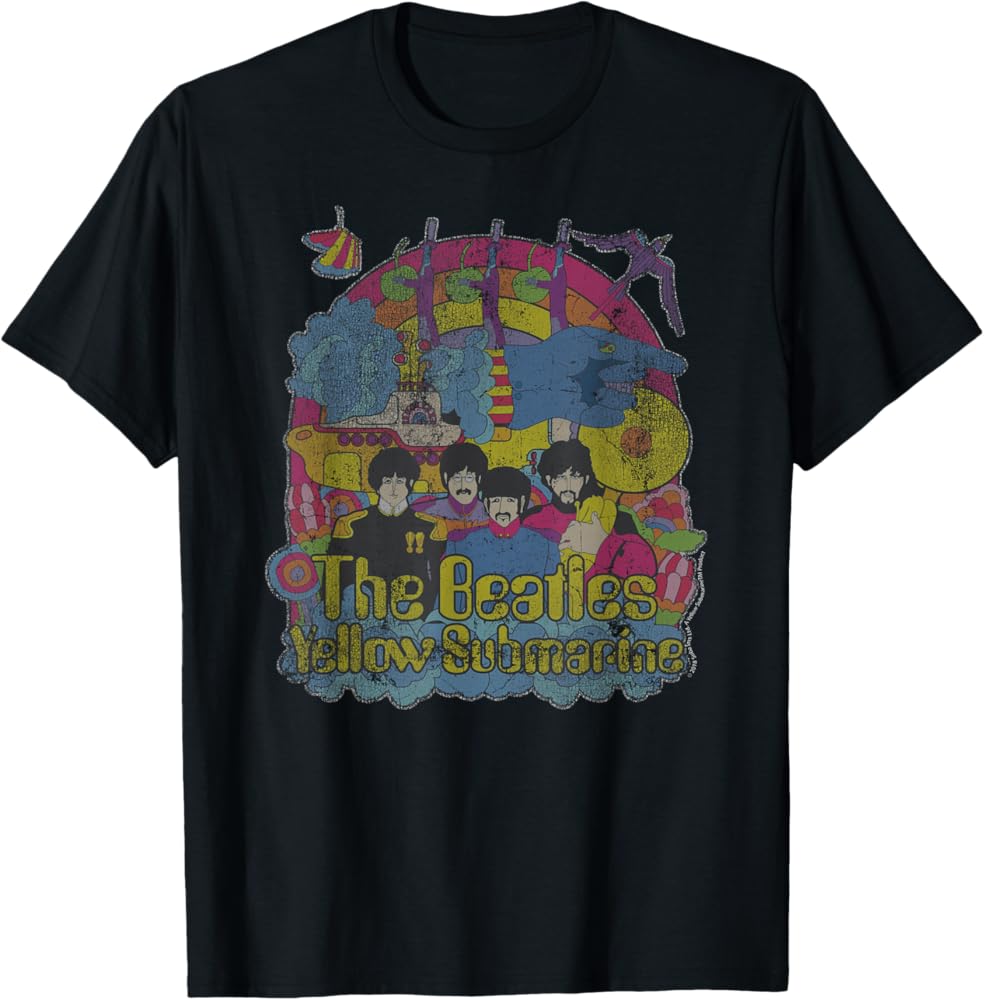 【希少・KITH公式】The Beatles イエローサブマリン　Tシャツ Buy Kith For The Beatles Yellow Submarine Vintage Tee